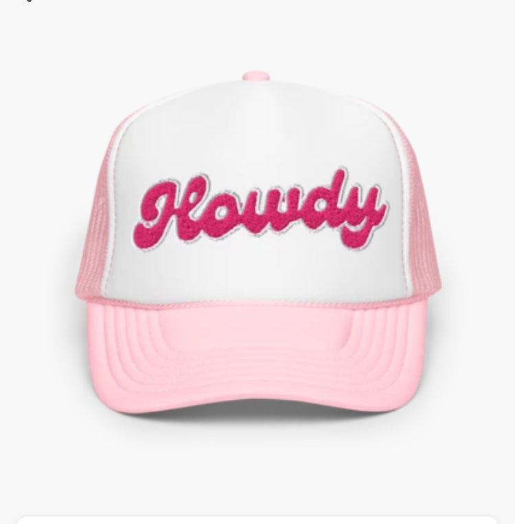 Pink trucker